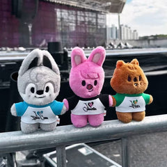 SKZ DominATE:celebrATE Standing Plush + I ♡ T-shirt Version