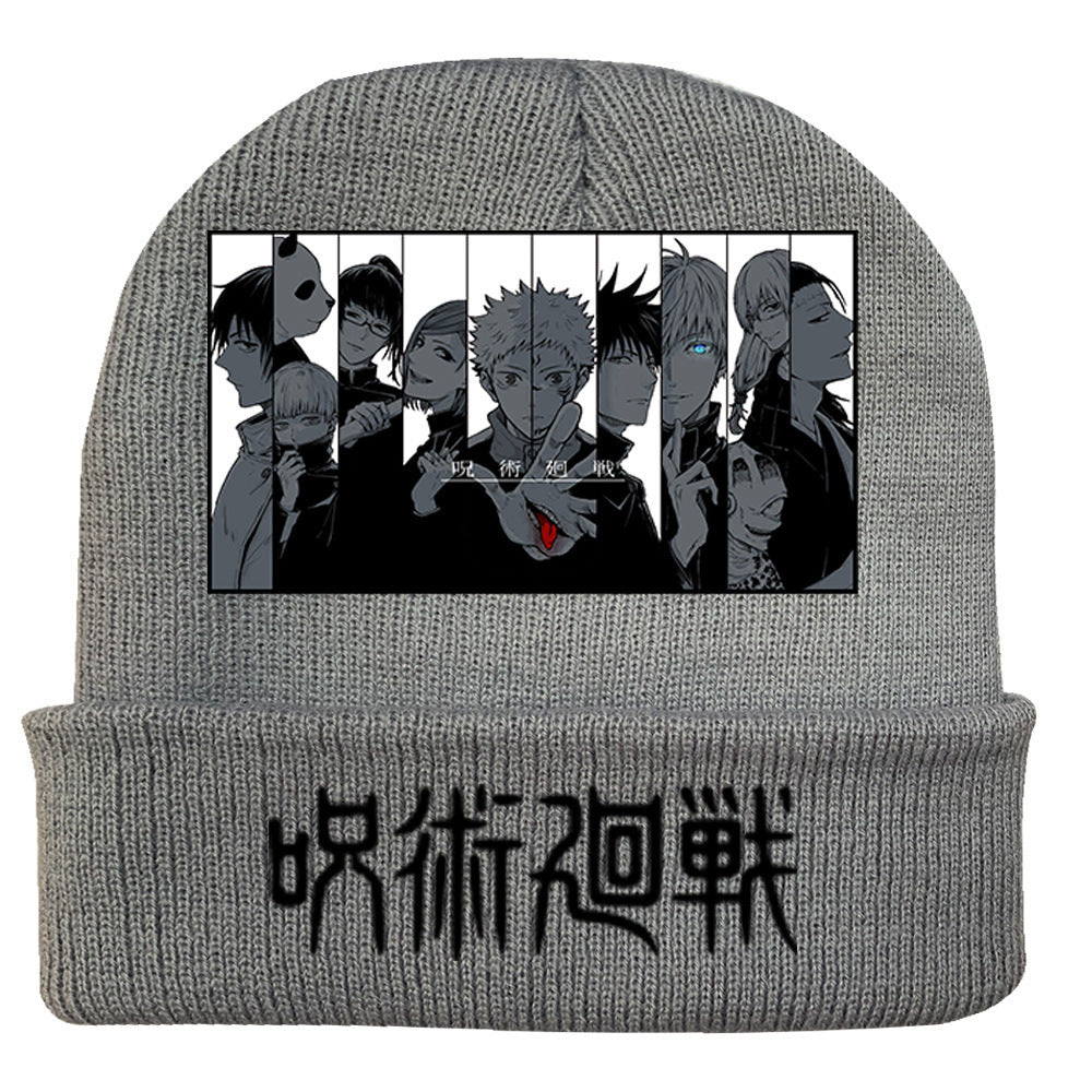 Casual Anime Gojo Warm Beanie