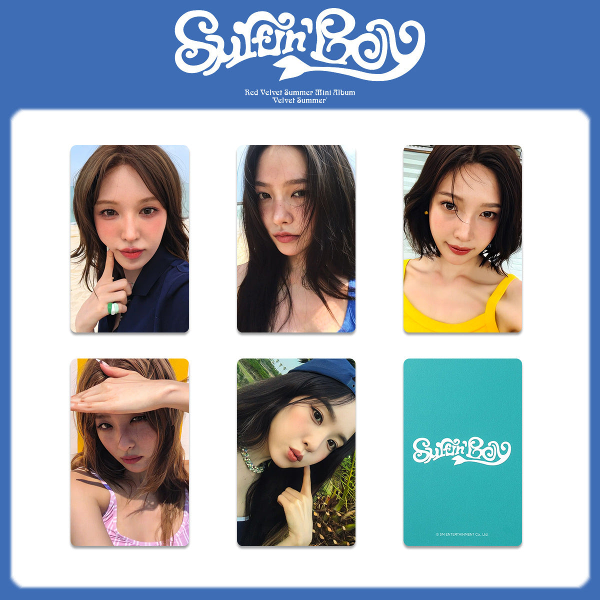 RV Album Velvet Summer Photocard Special Edition