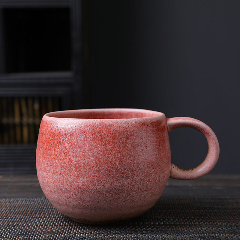 Retro Ceramic Irregular Pottery Mug
