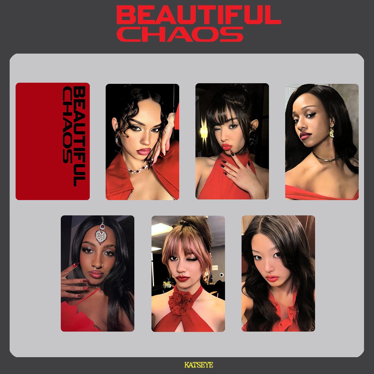 BEAUTIFUL CHAOS Bonus Photocard Set