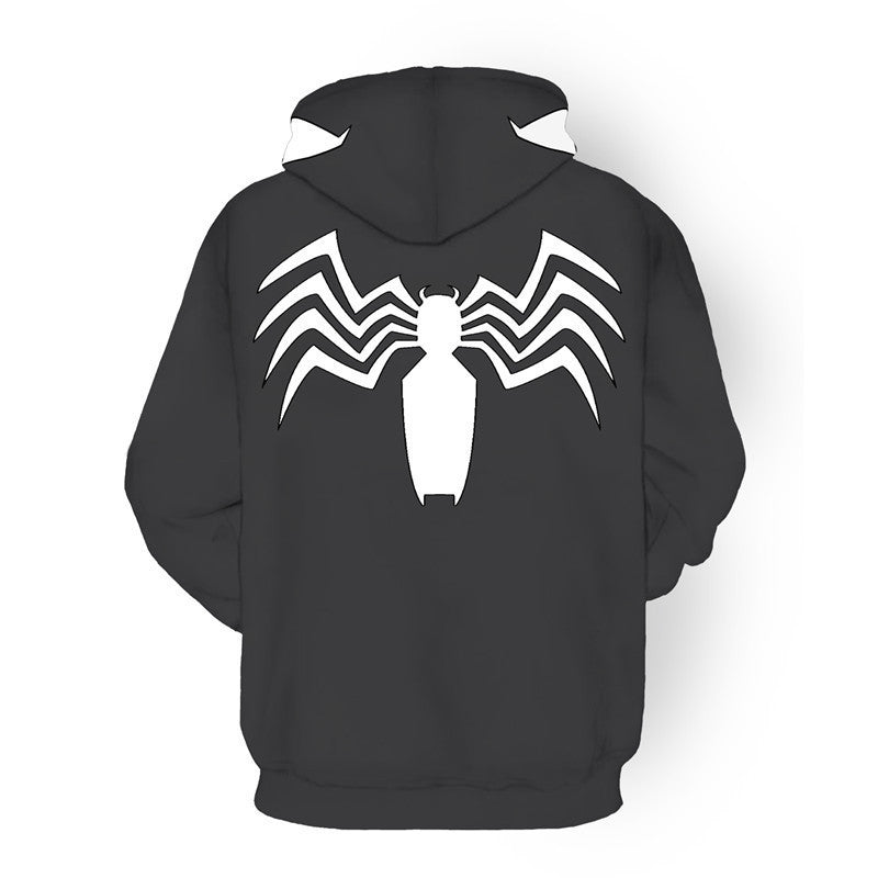 Unisex Venom 3d Print Cosplay Pullover Hoodie