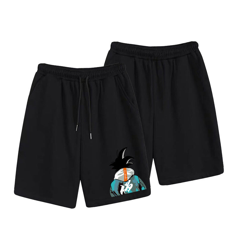 Men's Anime Loose Sports Leisure Shorts