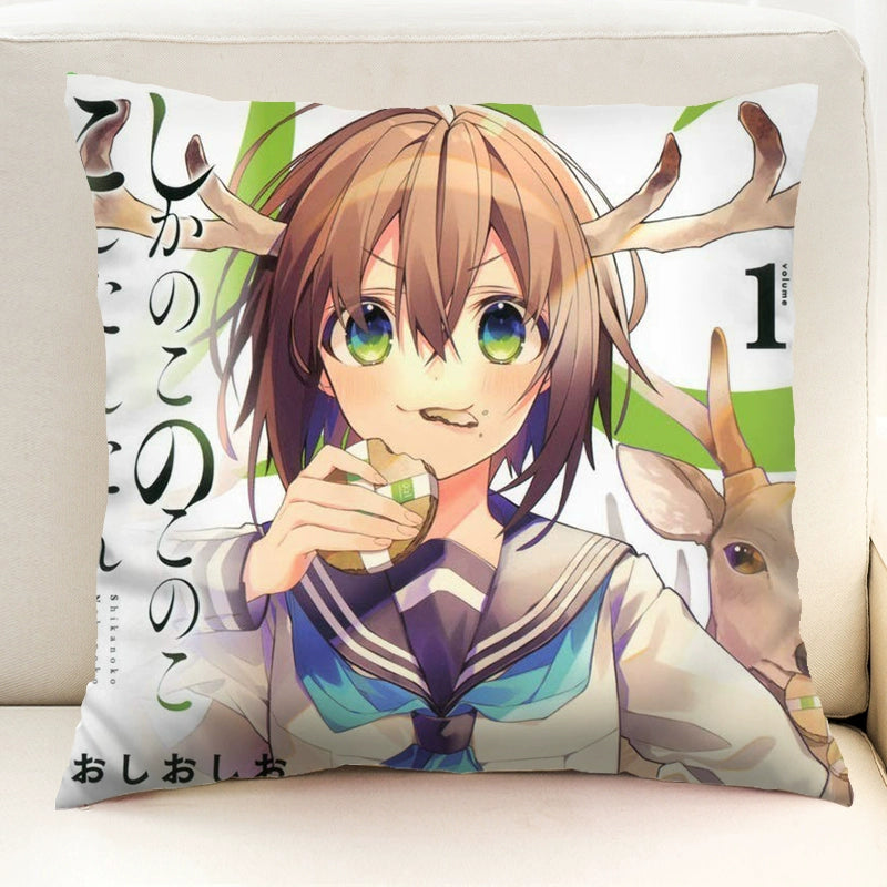 Cute Anime Throw Pillow