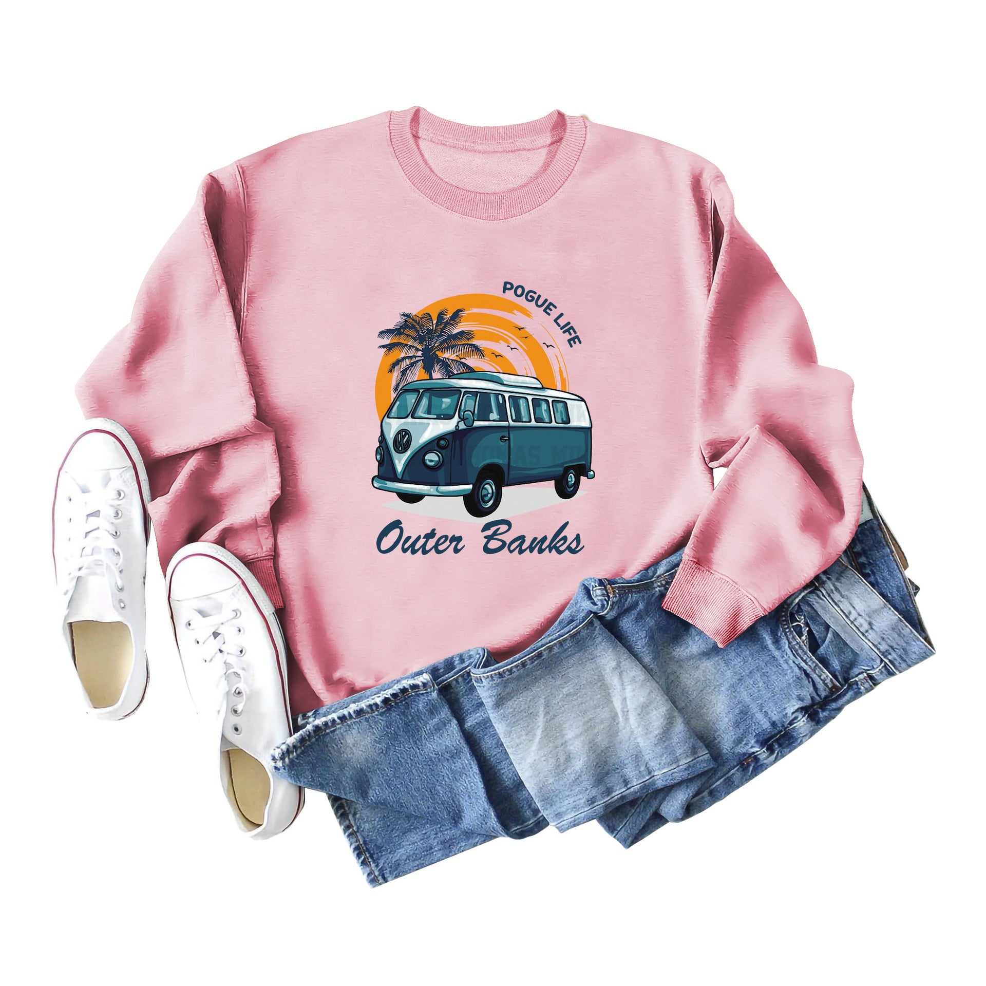 Leisure Pogue Life Crew Neck Sweatshirt