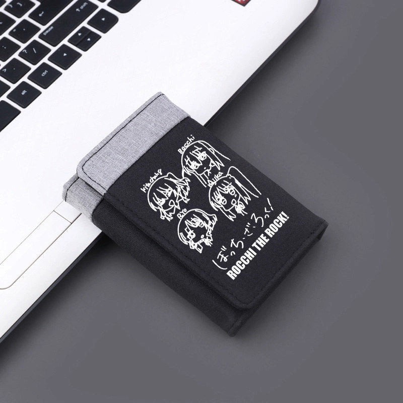 Anime Short Folding Wallet