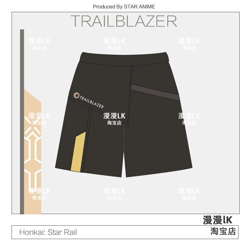 Unisex Game Cos Short Sleeve T-shirt Shorts
