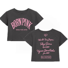BORN PINK Short-sleeved Cotton T-shirt