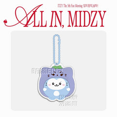 ITZY FM Acrylic Keychain Pendant Set