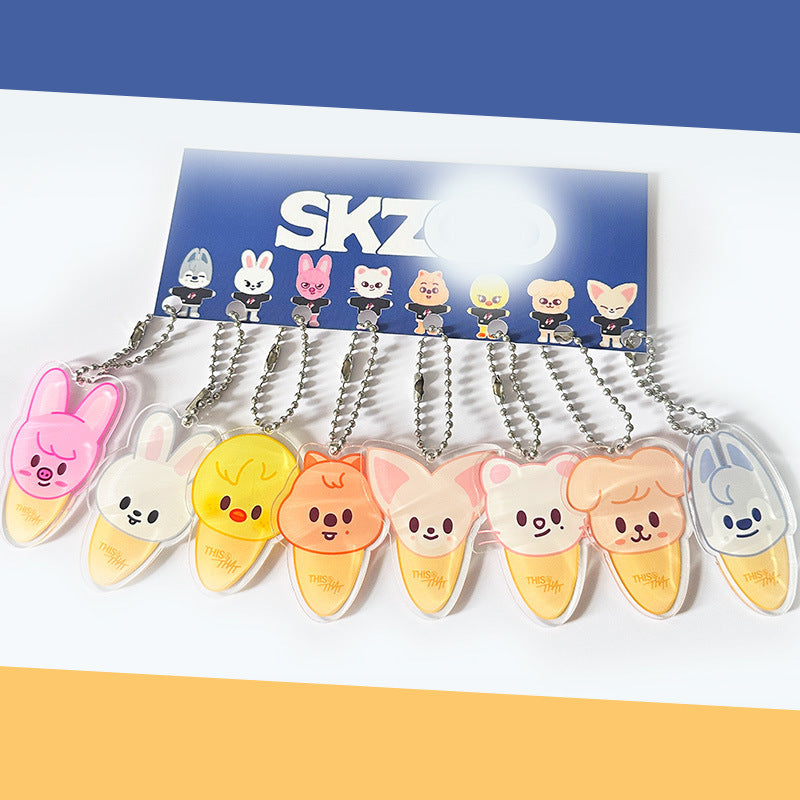 SKZ THIS & THAT Acrylic Keyring Set