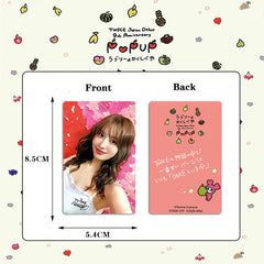 TWICE 9th Anniversary Photocard Set