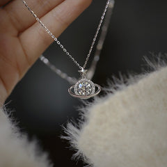 Luxury Universe Planet Star Necklace