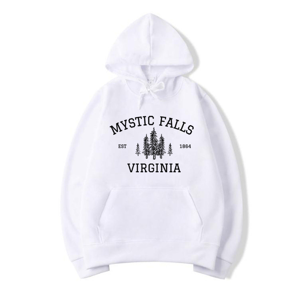 Mystic Falls Virginia Pullover Hoodie