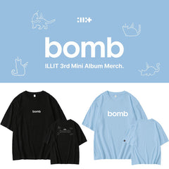 KPOP Album Bomb Round Neck Short-sleeved T-shirt