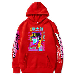 Unisex JOJO Anime Printed Pullover Hoodie