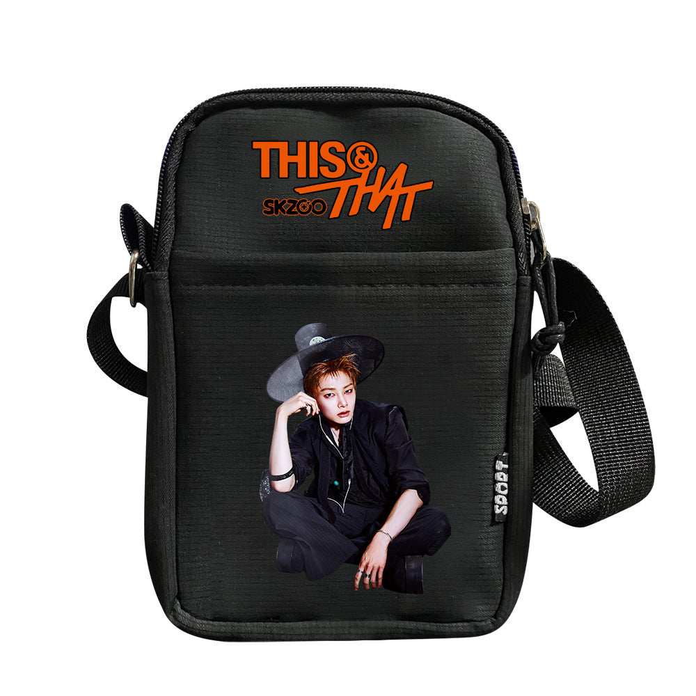 SKZ THIS & THAT Poster Printed Crossbody Bag