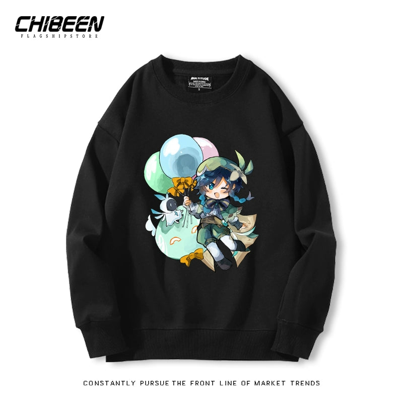Venti Barbatos Game Crew Neck Sweatshirt