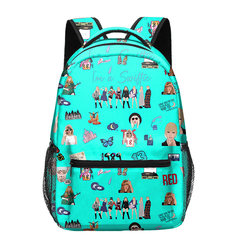 Children's Taylor Full Print School Backpack