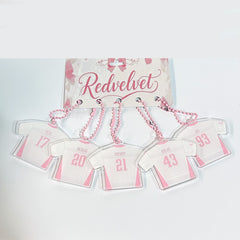 RV 10th Anniversary Jersey Acrylic Keyring Set