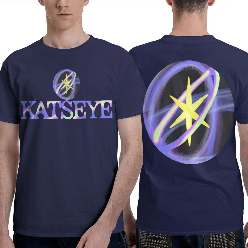 Casual Kpop Katseye Gabriela Logo T-Shirt