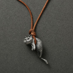 Retro Be Your Cat Necklace