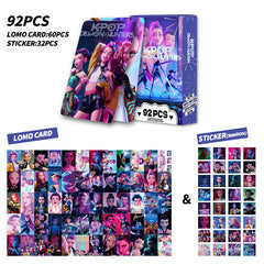 92PCS KPDH Photocard Sticker Collection