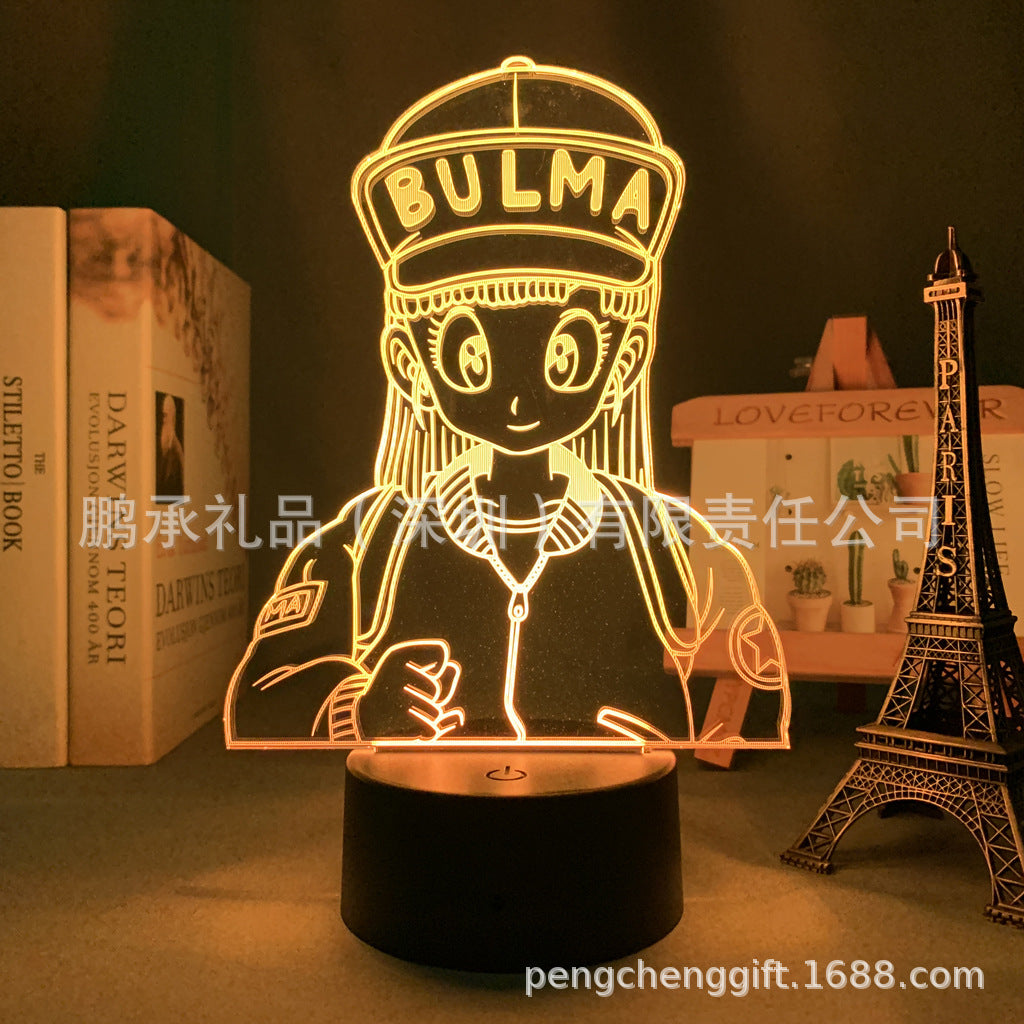Goku Vegeta LED Night Light