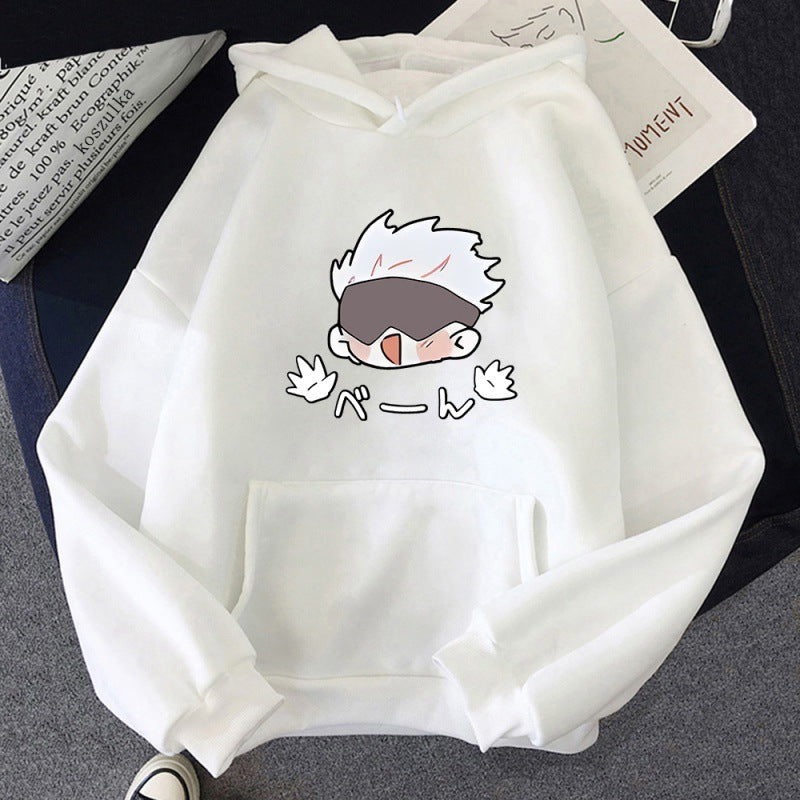 Casual Anime Men's and Women's Loose Hoodie