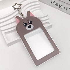 KPOP Cartoon Card Storage Pendant