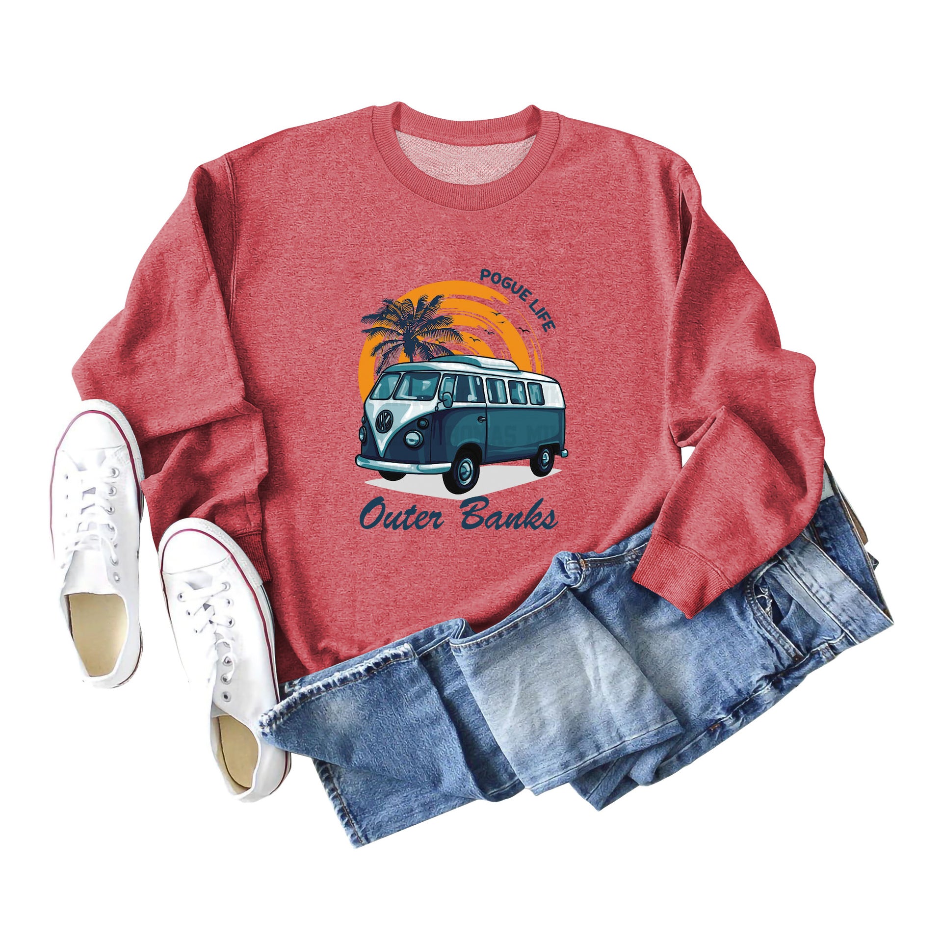 Leisure Pogue Life Crew Neck Sweatshirt