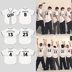 MARTIN JAMES KEONHO Baseball Jersey T-shirt