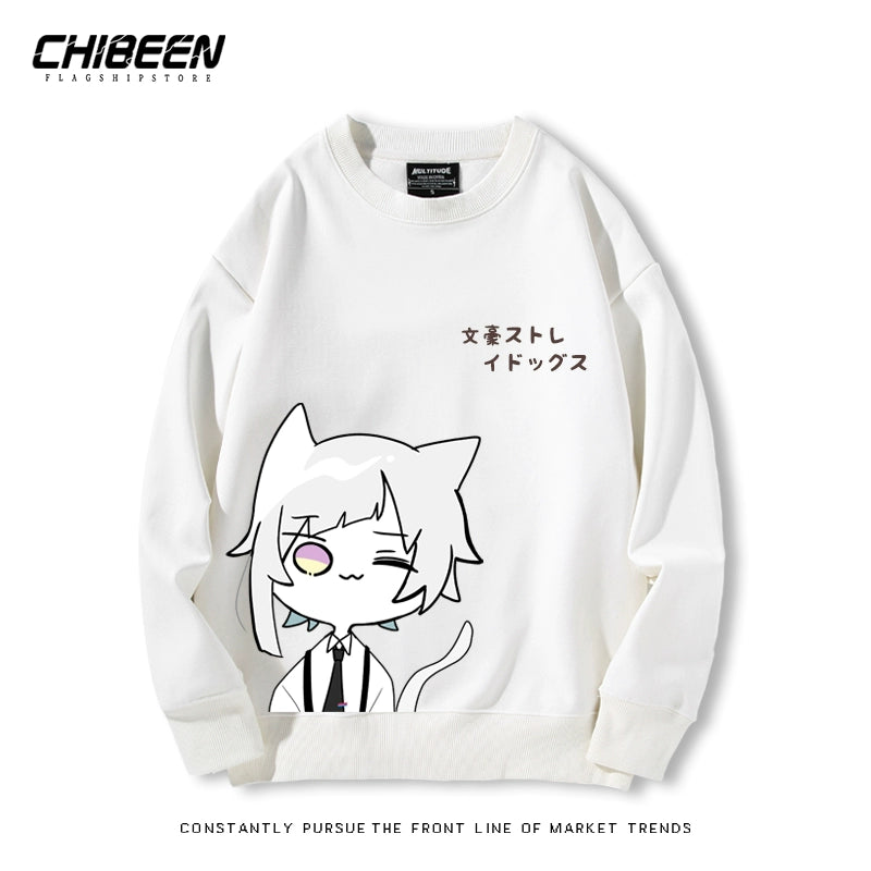 Unisex Dazai Anime Crew Neck Sweatshirt