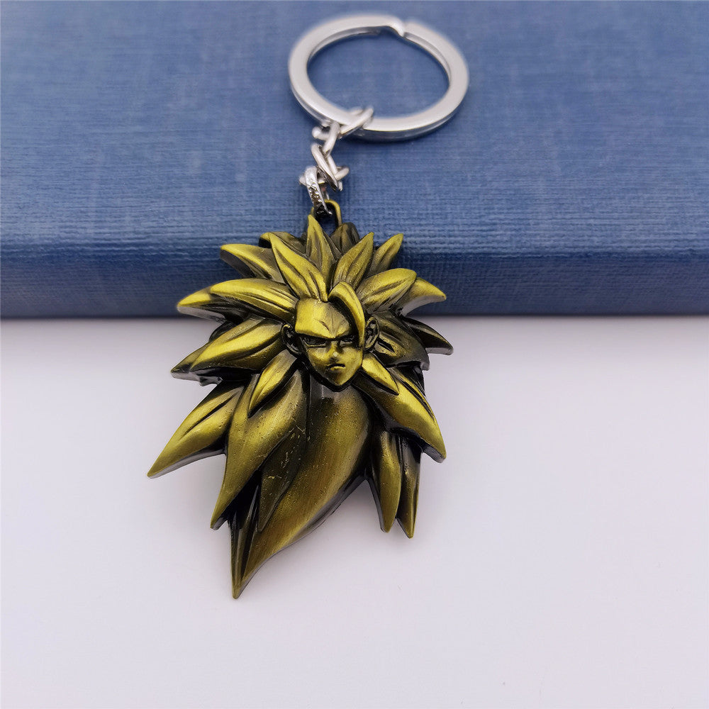 Goku Vegeta Metal Keychain Pendant