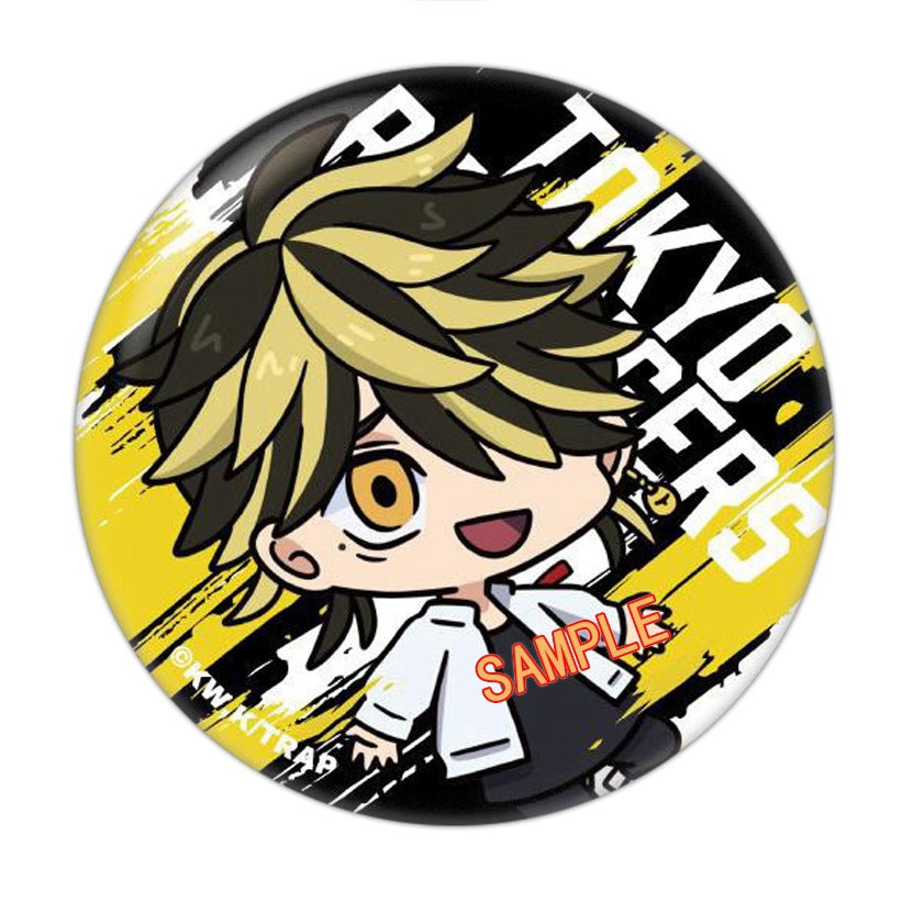 Cute Anime Round Badge