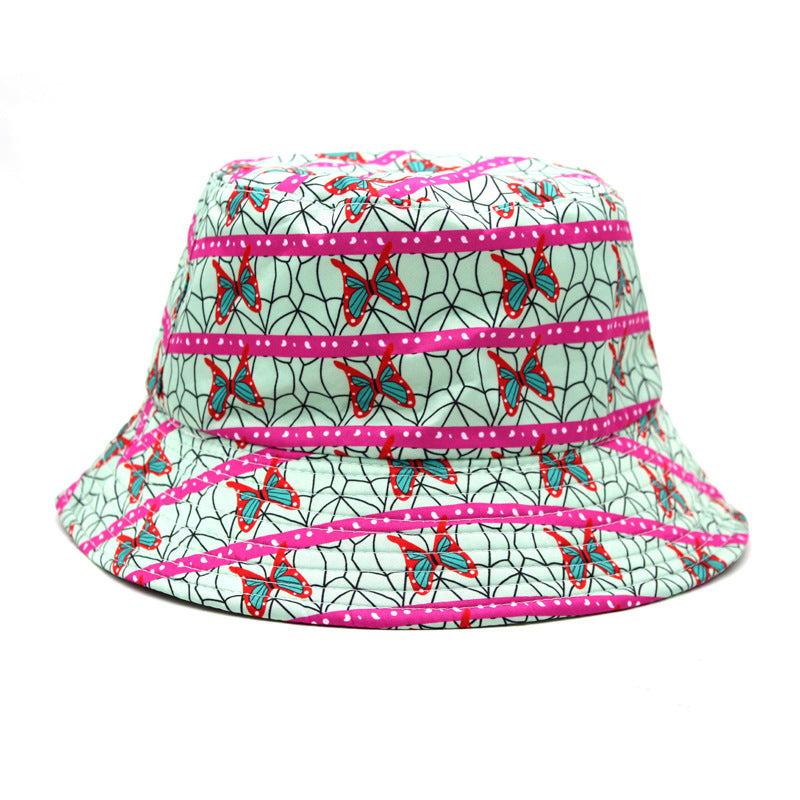 Versatile Anime Printed Bucket Hat