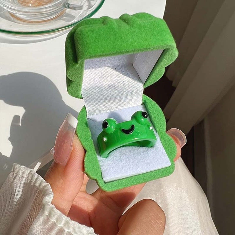 Cartoon Cute Frog Ring