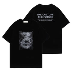 Karina NingNing Same Graphic Short-sleeved T-shirt