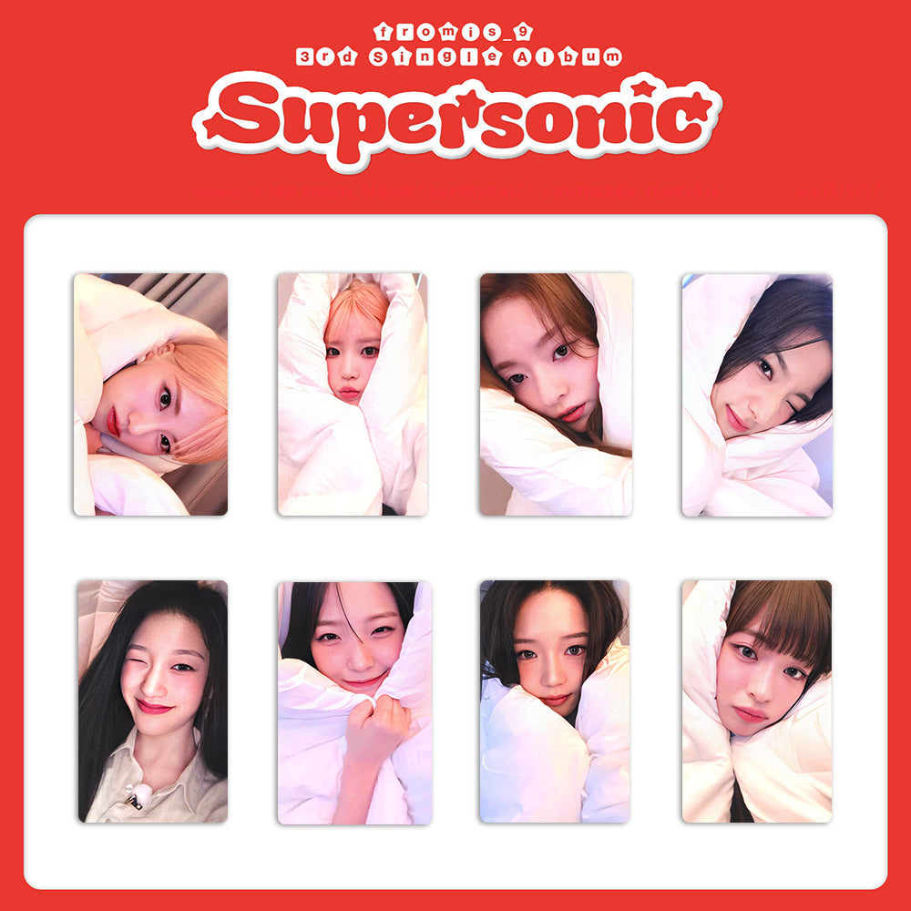 Kpop Supersonic Photocard 8pcs