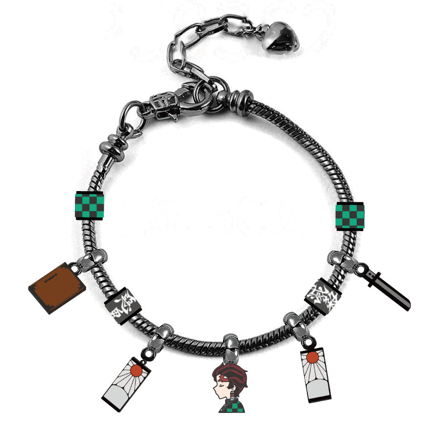 Chic Anime Tanjiro Beaded Bracelet