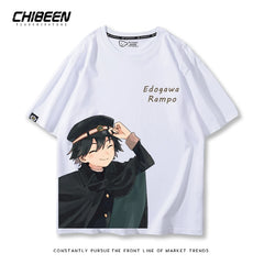 Casual Anime Short-sleeved Cotton Loose T-shirt