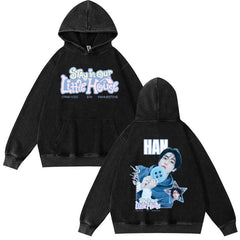 SKZ STAY in Our Little House Washed Hoodie Top