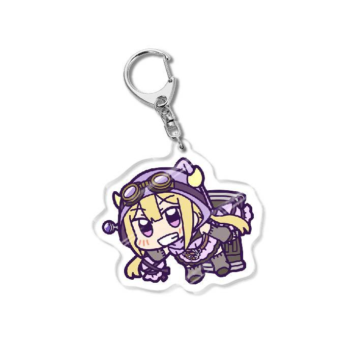 Cute Anime Acrylic Keychain Pendant