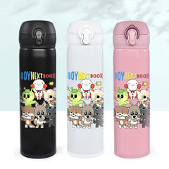 KPOP Cartoon 304 Stainless Steel Thermos Cup‌