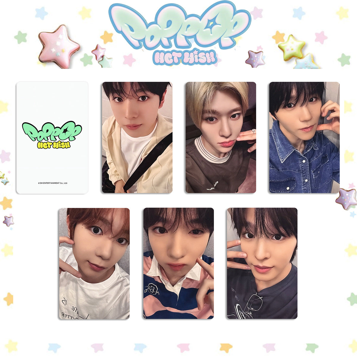KPOP Poppop Bonus PhotoCard