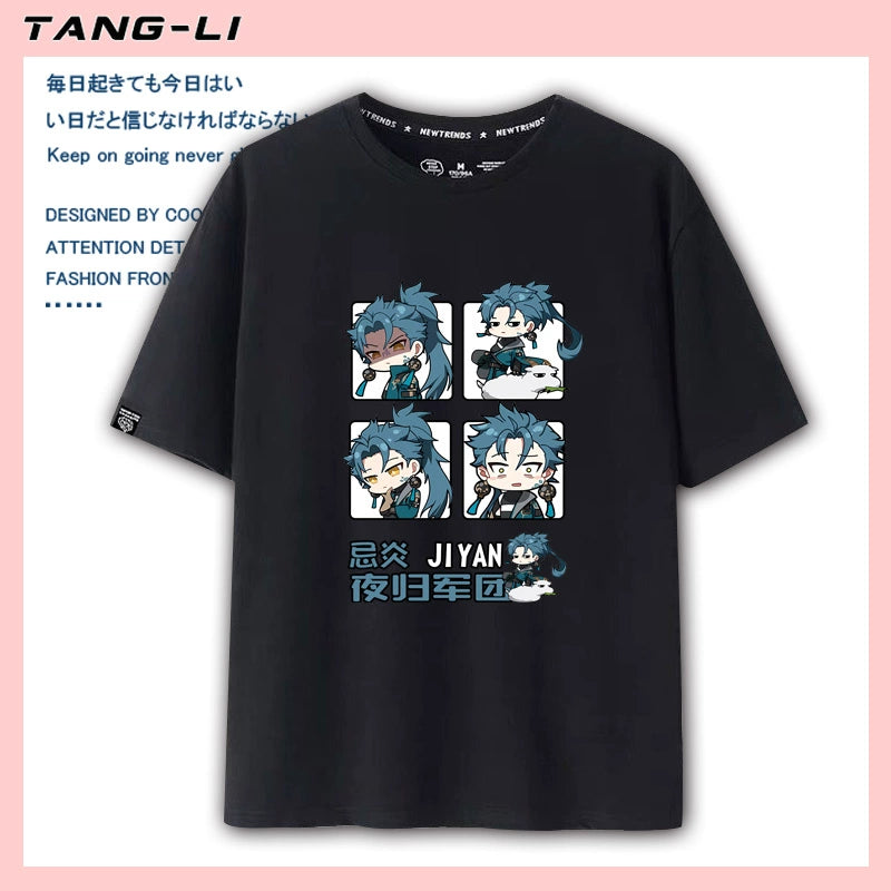 Casual Game Cotton Short Sleeve T-Shirt