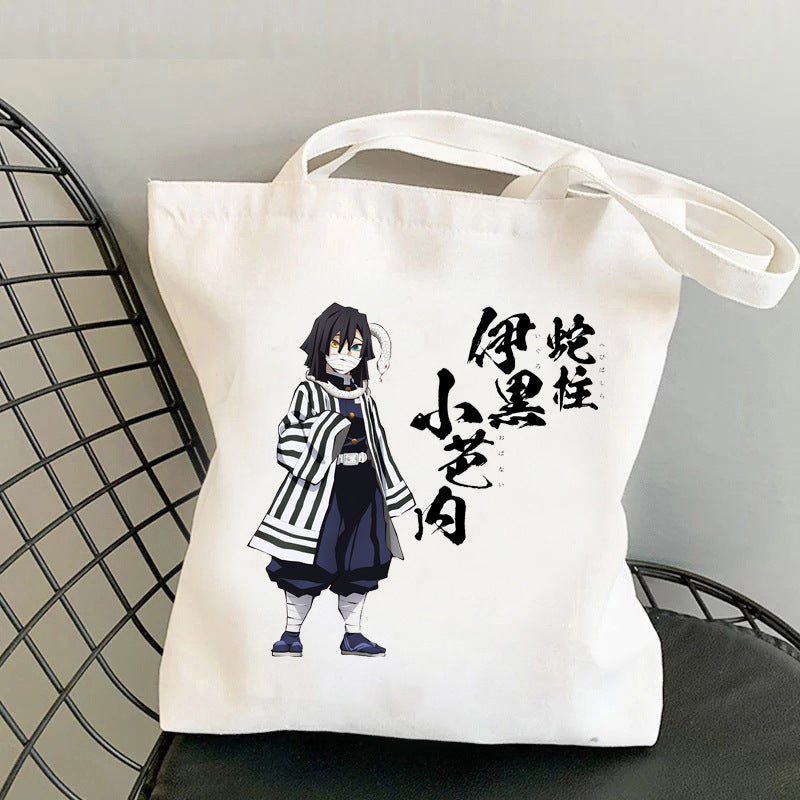 Cute Anime Canvas Handbag