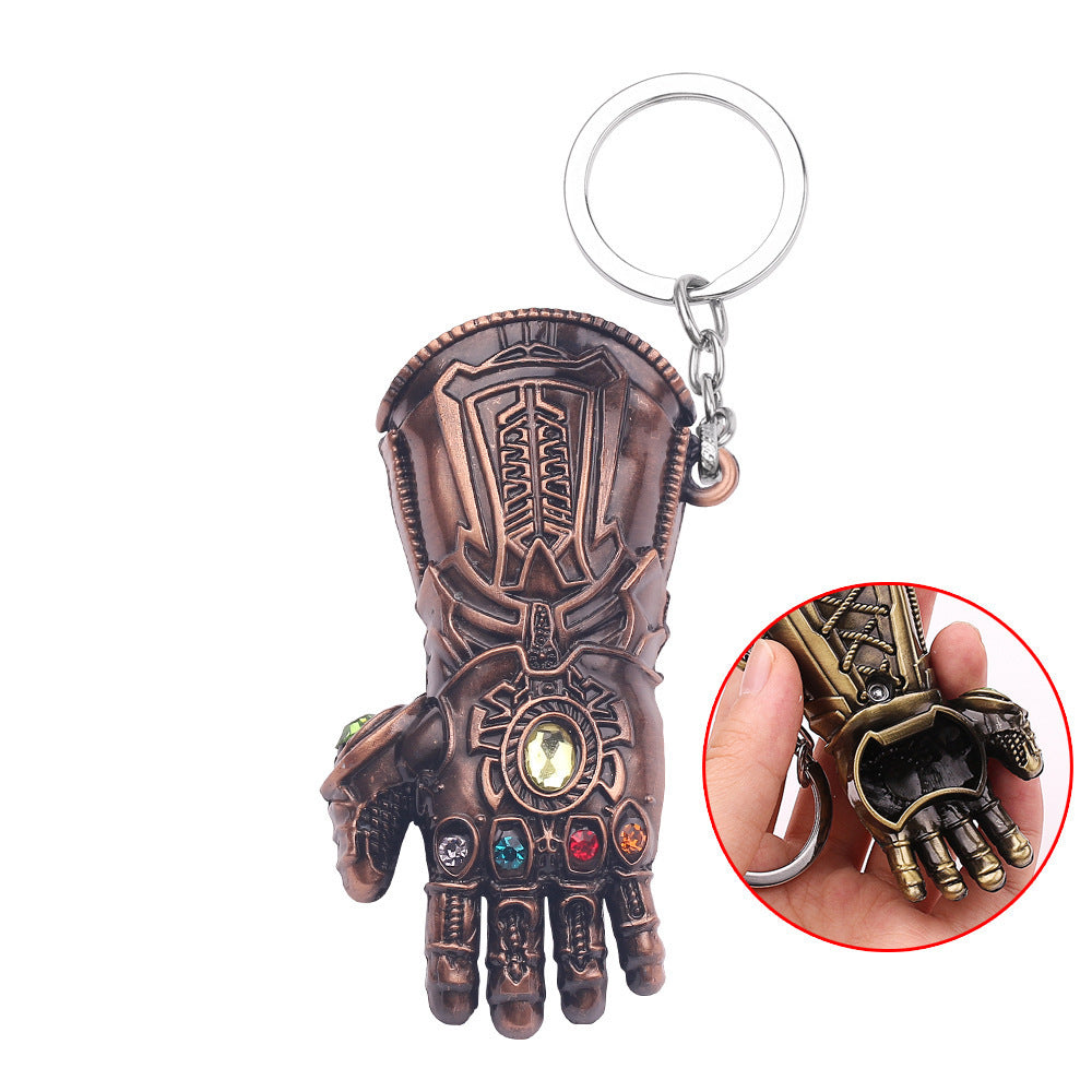 Thanos Glove Bottle Opener Keychain Pendant