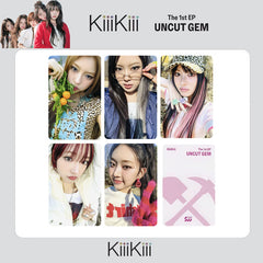 KIIIKIII "UNCUT GEM" Album Photocard Set