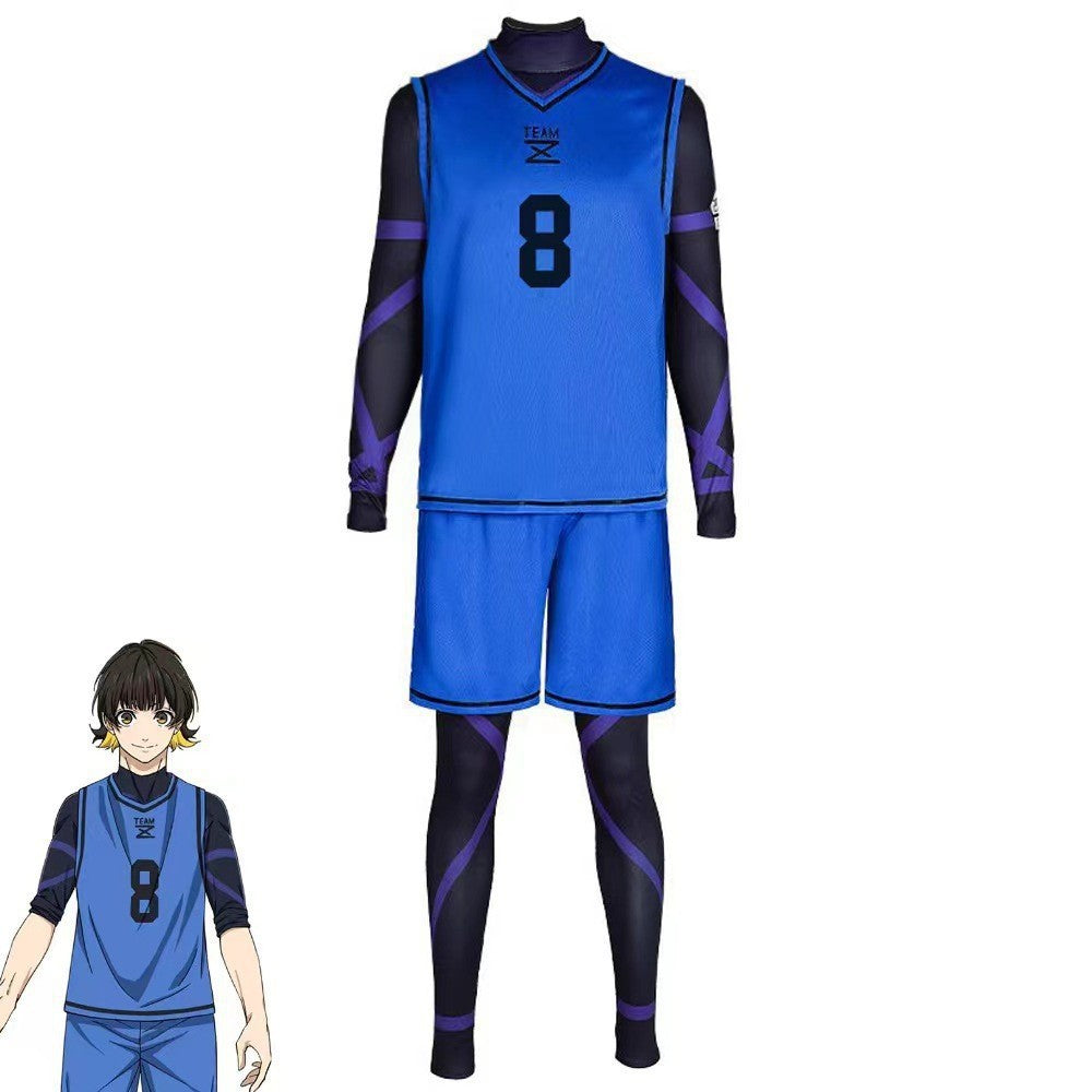 Unisex Anime Jersey Cosplay Sportswear Suit