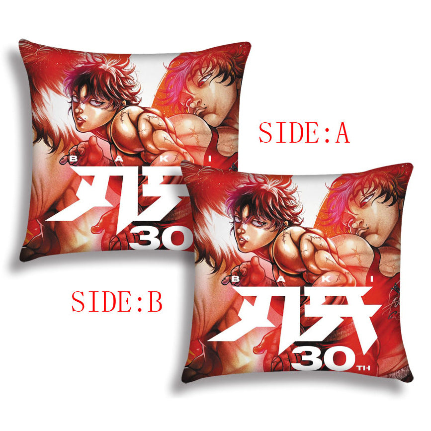 Cool Anime Printed Square Pillowcase